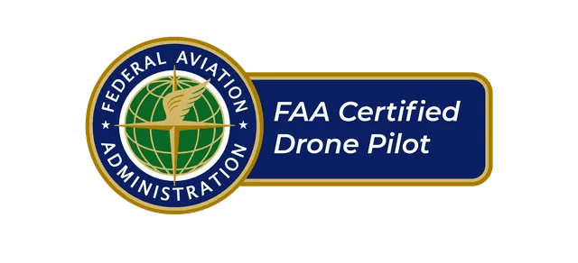 FAA Certified Drone Pilot badge